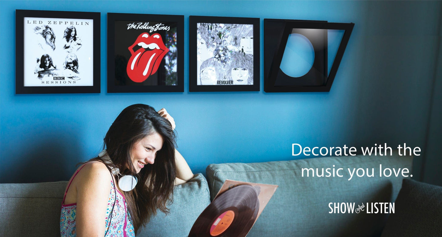 SHOW AND LISTEN LP FRAME BLACK [Accessories]